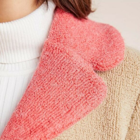 Luciana Colorblocked Teddy Jacket - Picture 4 of 8